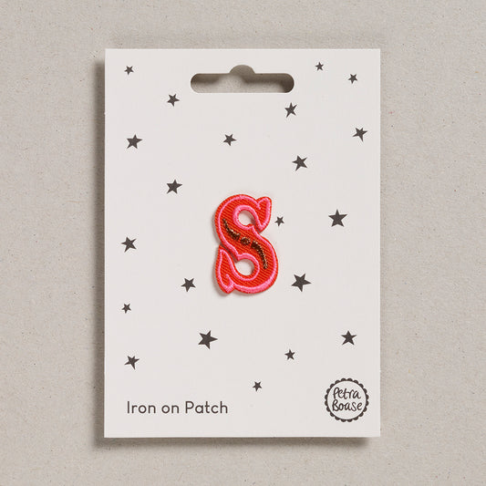 Alphabet Patches - "S"