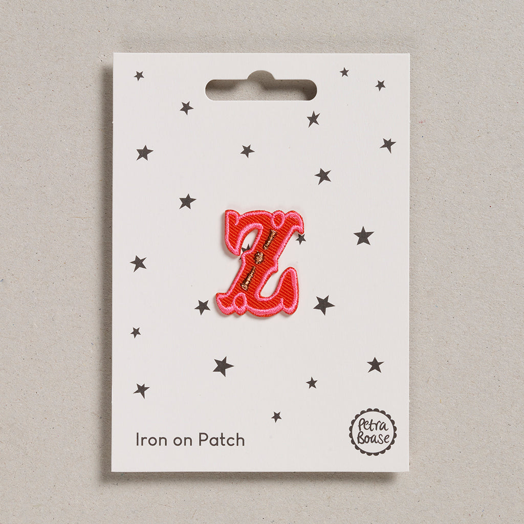 Alphabet Patches - "Z"