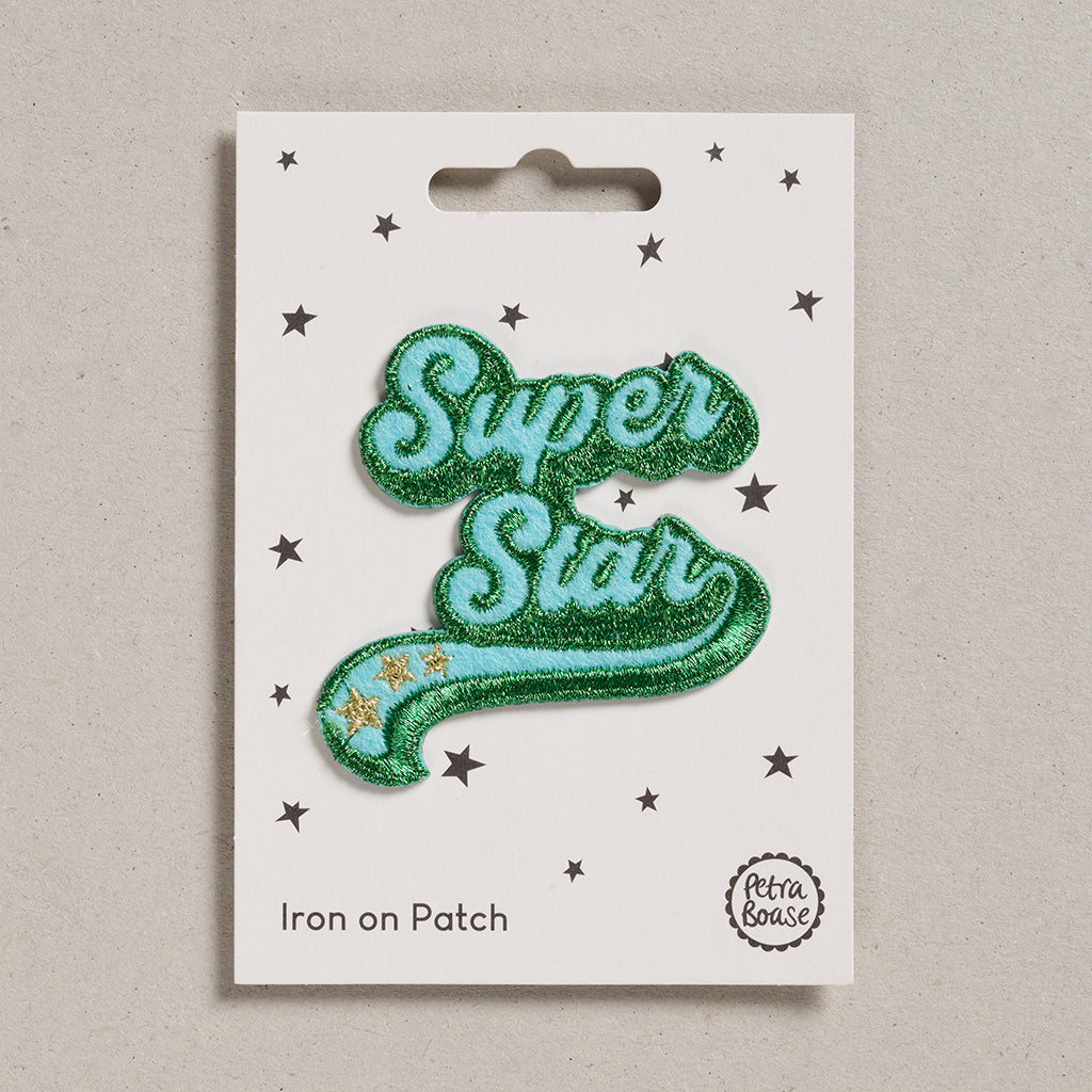 Iron on Patch - Super Star