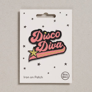 Iron on Patch - Disco Diva