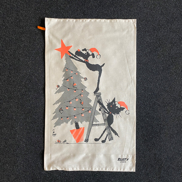 Tea Towel - Christmas Rascals