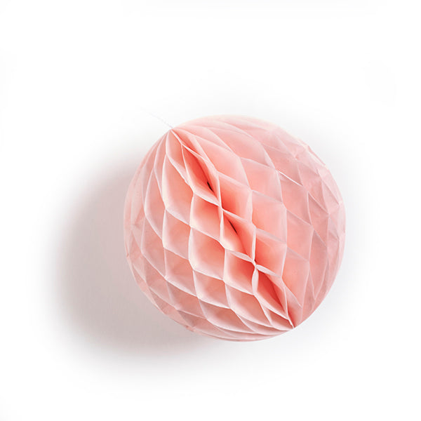 Paper Ball Decoration - Pale Pink