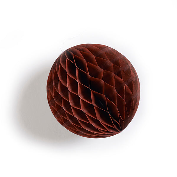 Paper Ball Decoration - Brown