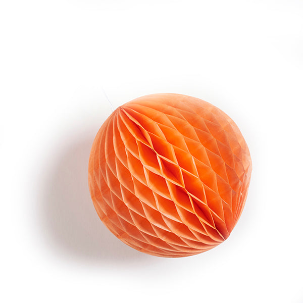 Paper Ball Decoration - Orange