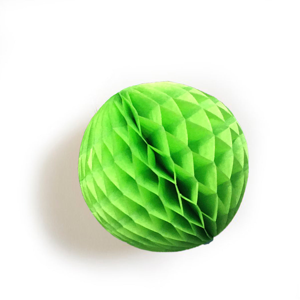 Paper Ball Decoration - Lime
