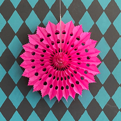 Paper Fan - Pink