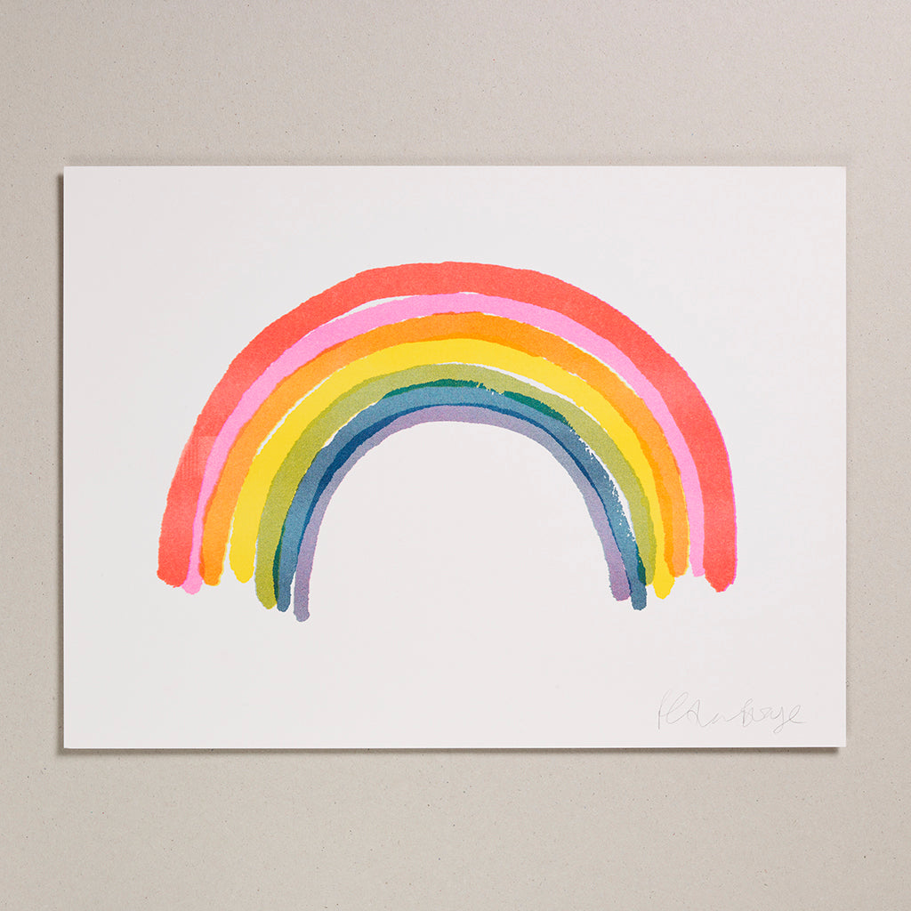 Risograph Print (30x40cm)  - Rainbow