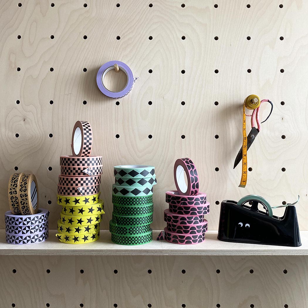 Petra Boase | Colourful patterned paper tape for gift wrapping and crafts