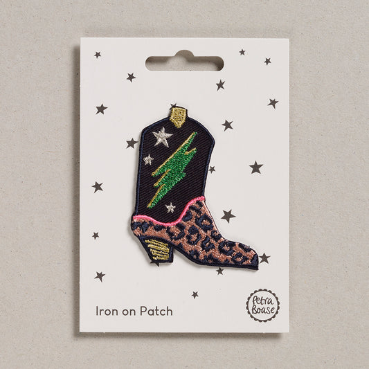 Petra Boase | Cowboy boot iron on patch