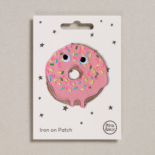 Petra Boase | Cute doughnut iron on patch