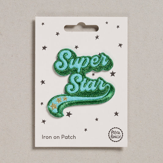 Petra Boase | Super star iron on patch