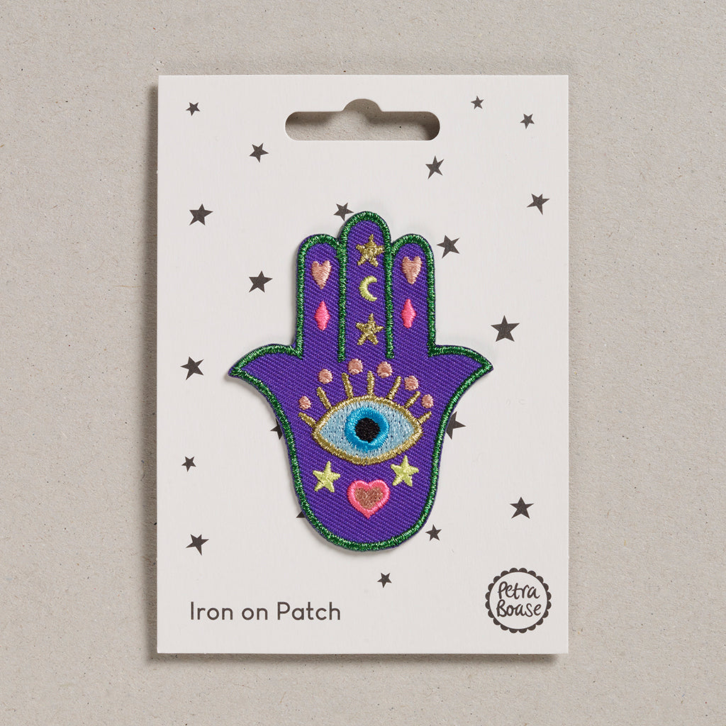 Petra Boase| lucky hand iron on patch