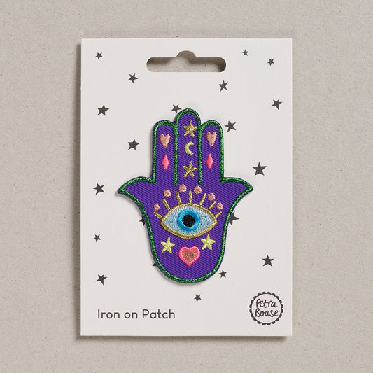 Petra Boase| lucky hand iron on patch