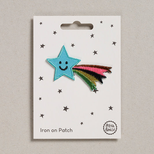 Shooting Star Iron On Patch | Petra Boase
