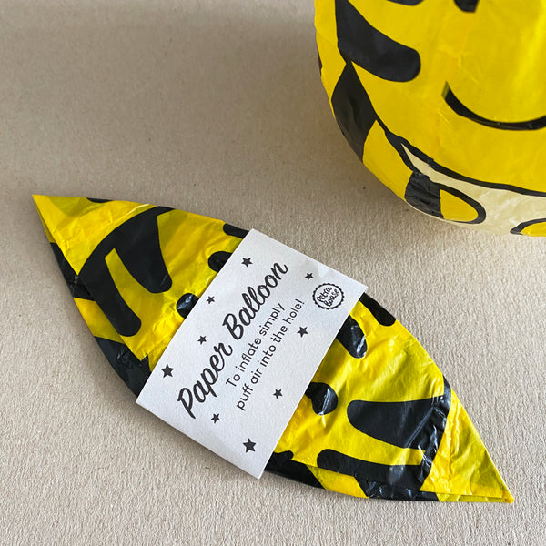 Japanese Paper Balloon - Small Yellow Fish