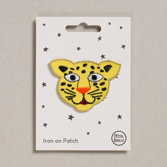 leopard iron on patch | Petra Boase